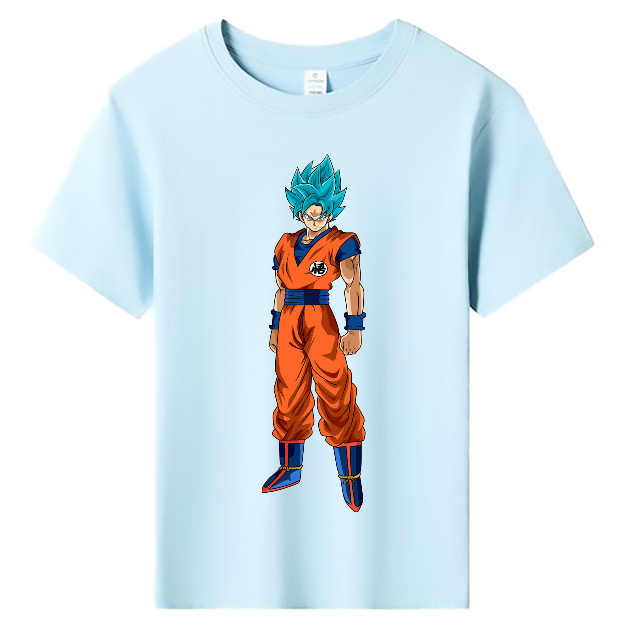 （画像用） ドラゴンボール 孫悟空（そん ごくう）Son Goku カカロット DRAGON BALL Kakarotto 綿100％キッズTシャツ（フロントプリント）